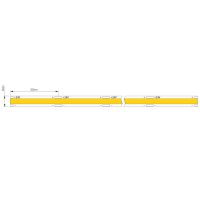 Ruban Dotless COB 8mm 24V 10W/m…