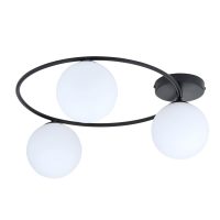 Belle lampe de plafond 3x noire…