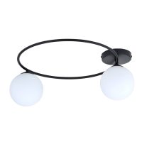 zwart witte glazen 2x