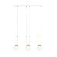 3 lampe blanche avec verre blan…