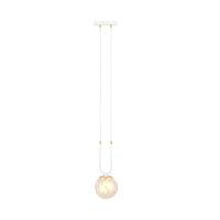 Lampe suspendue blanche avec ve…