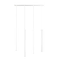 witte pendellamp kokers 4x