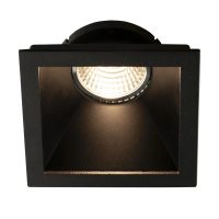 Square zwart excl lichtbron