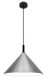 E27 Ø395mm argento/nero/bianco