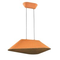 550mm dimmable marron/gris