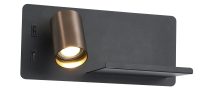 applique sinistra USB nero/bron…