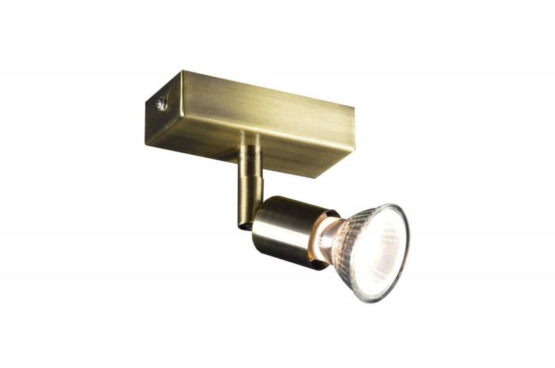 Fantasia Rune spot plafond GU10 bronze, métal, orientable, IP20