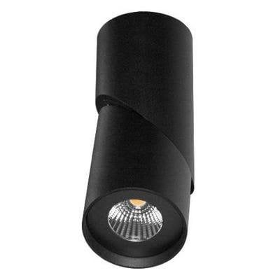 Cilinder plafondlamp LED 10W draaibaar 185mm mat wit