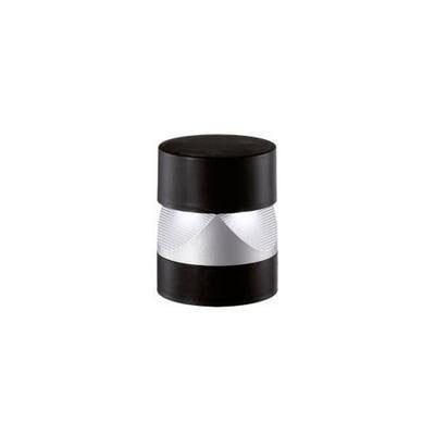 Turks faretto da terra esterno LED tondo argento 136mm 3W
