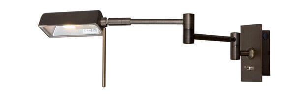 Linea Verdace Mayfair wall light chrome, adjustable double arm, G9 dimmable