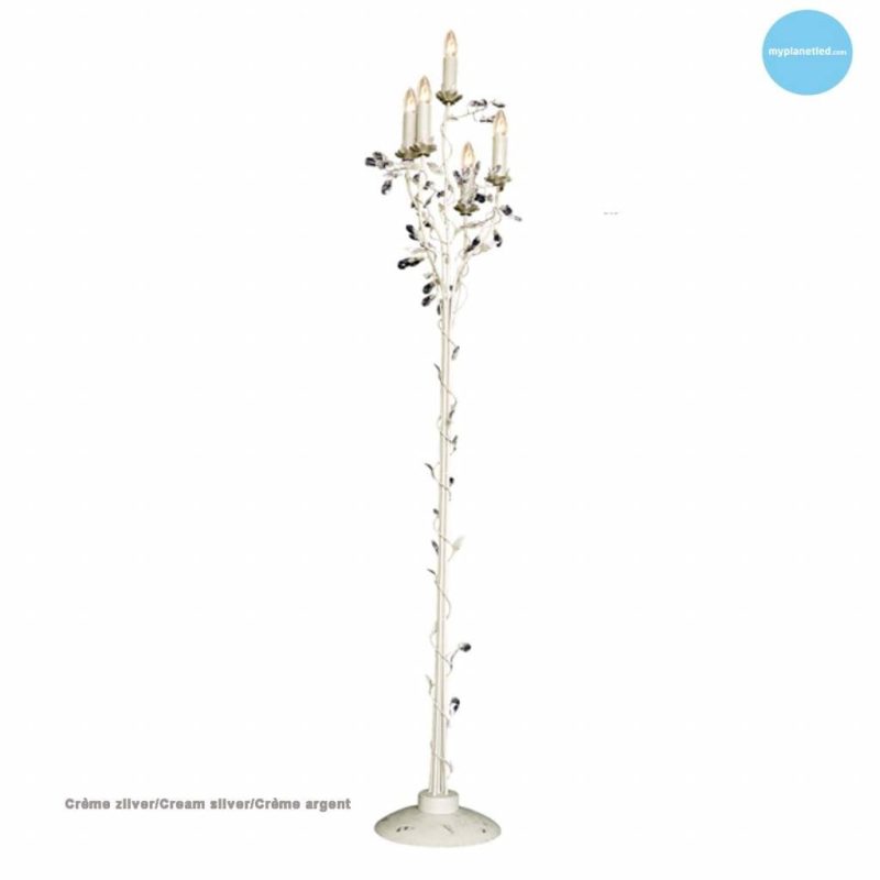 Linea Verdace Michelangelo lámpara de pie candelabro 5 velas 180cm