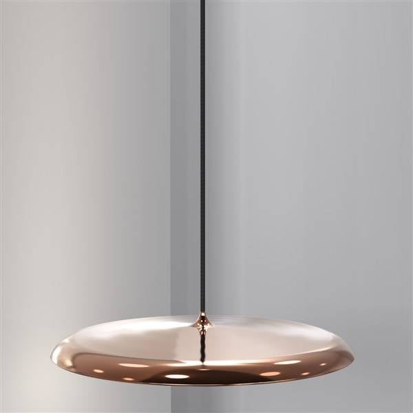 Nordlux Artist 40 lampada a sospensione LED rame rotonda 400mm Ø