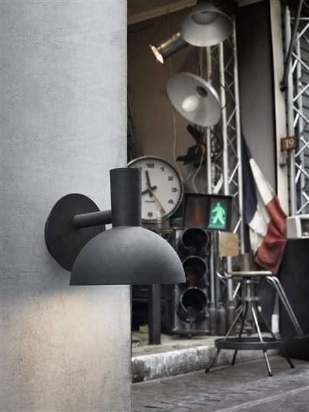 Nordlux Arki lampada da parete esterno industriale zincata E27