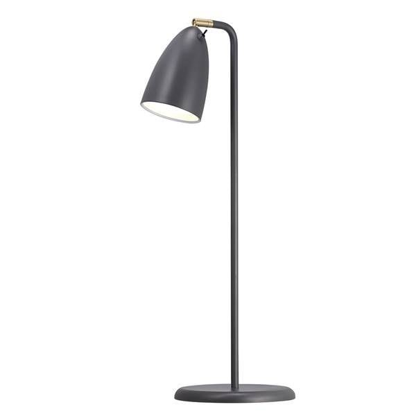 Nexus bureaulamp LED geborsteld staal verstelbaar GU10 3W