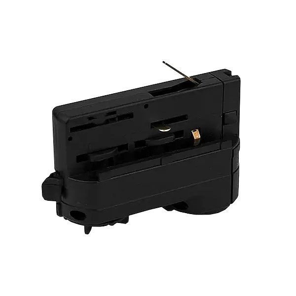 Fantasia Track 3 driefasenadapter voor railverlichting, zwart