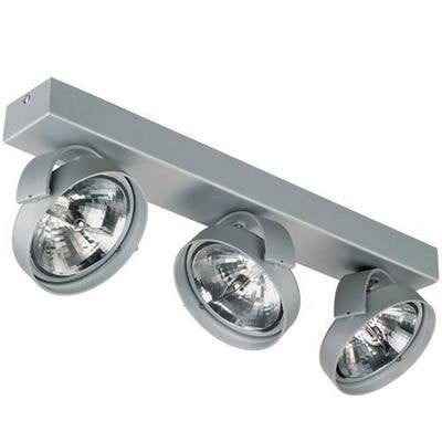Indigo faretto da soffitto AR111 nero opaco 470mm orientabile
