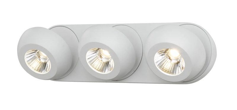 Fantasia Oleo ceiling spotlight 3-light LED 3x7W dimmable white