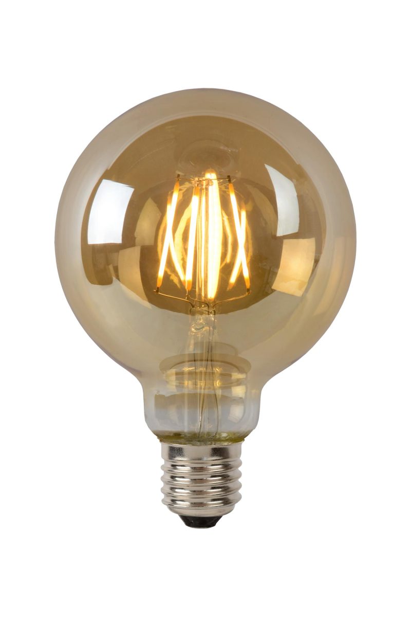 LUCIDE G95 - Filamentlampe - Ø 9,5 cm - LED Dimb.