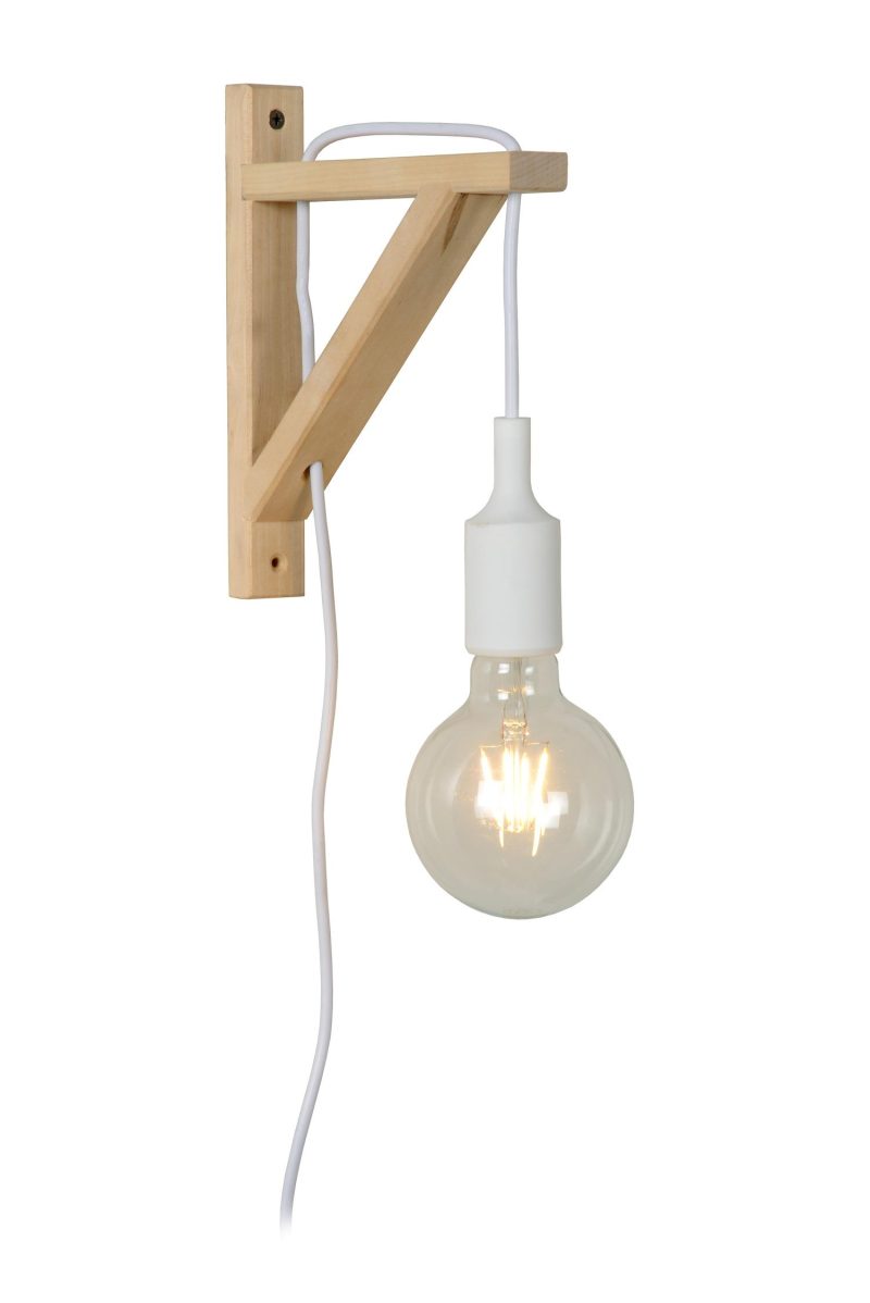 LUCIDE FIX - Wall Lamp - 1xE27 - White