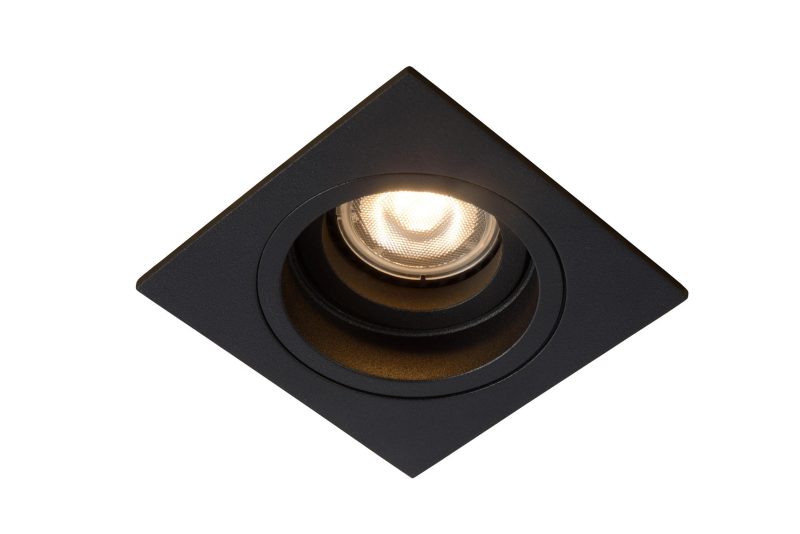 LUCIDE EMBED - Einbaustrahler - 1xGU10 - Schwarz