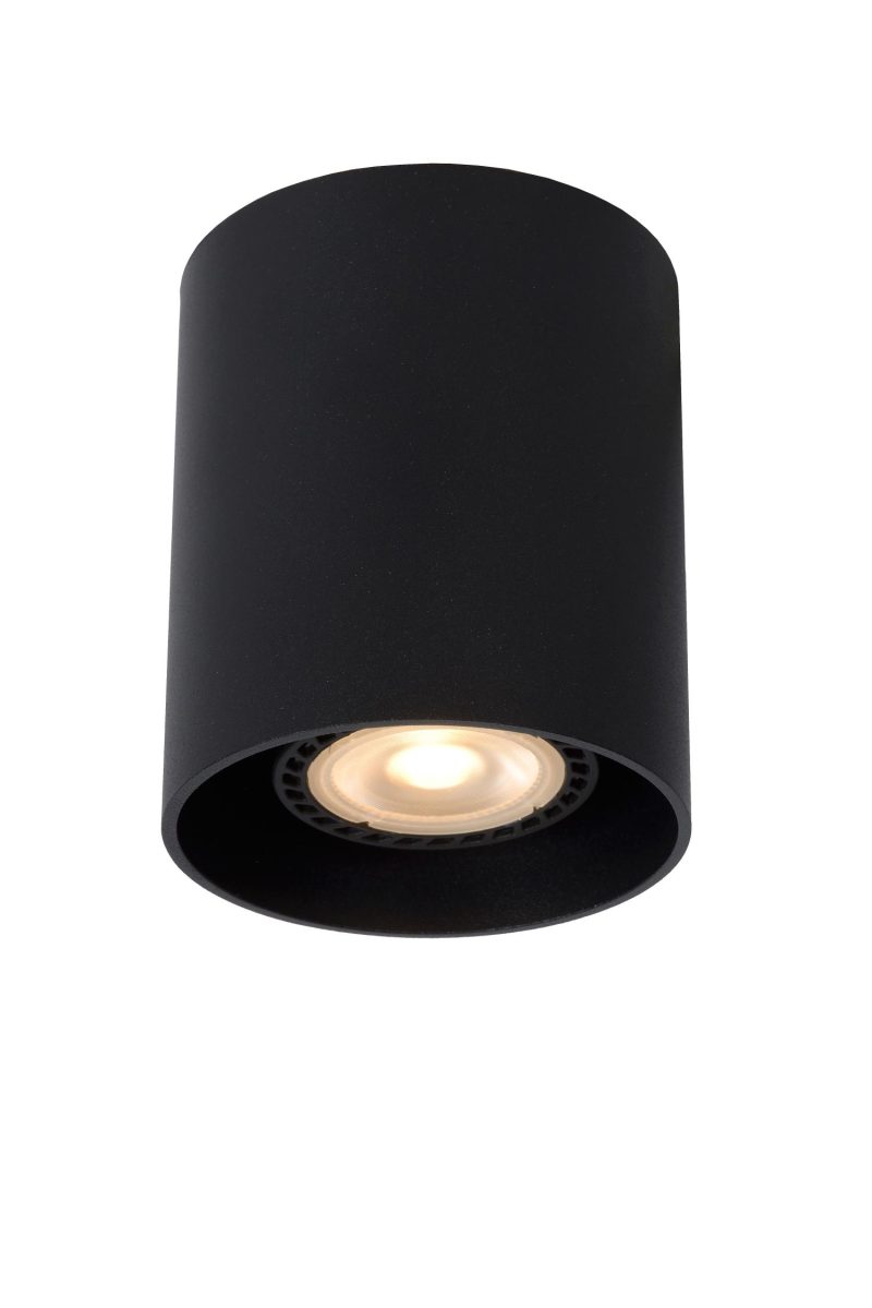 LUCIDE BODI - Ceiling Spot - Ø 8 cm - 1xGU10 - Black