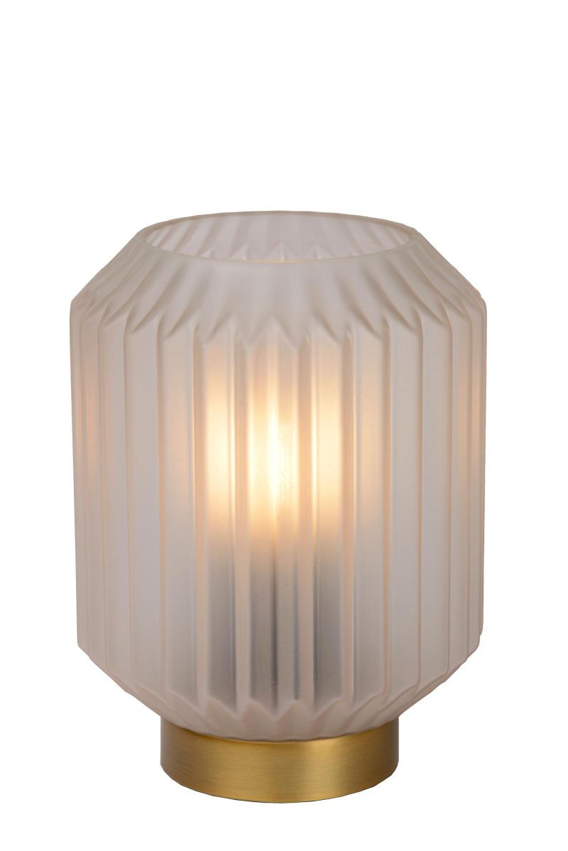 LUCIDE SUENO - Tafellamp - Ø 13 cm - 1xE14 - Wit