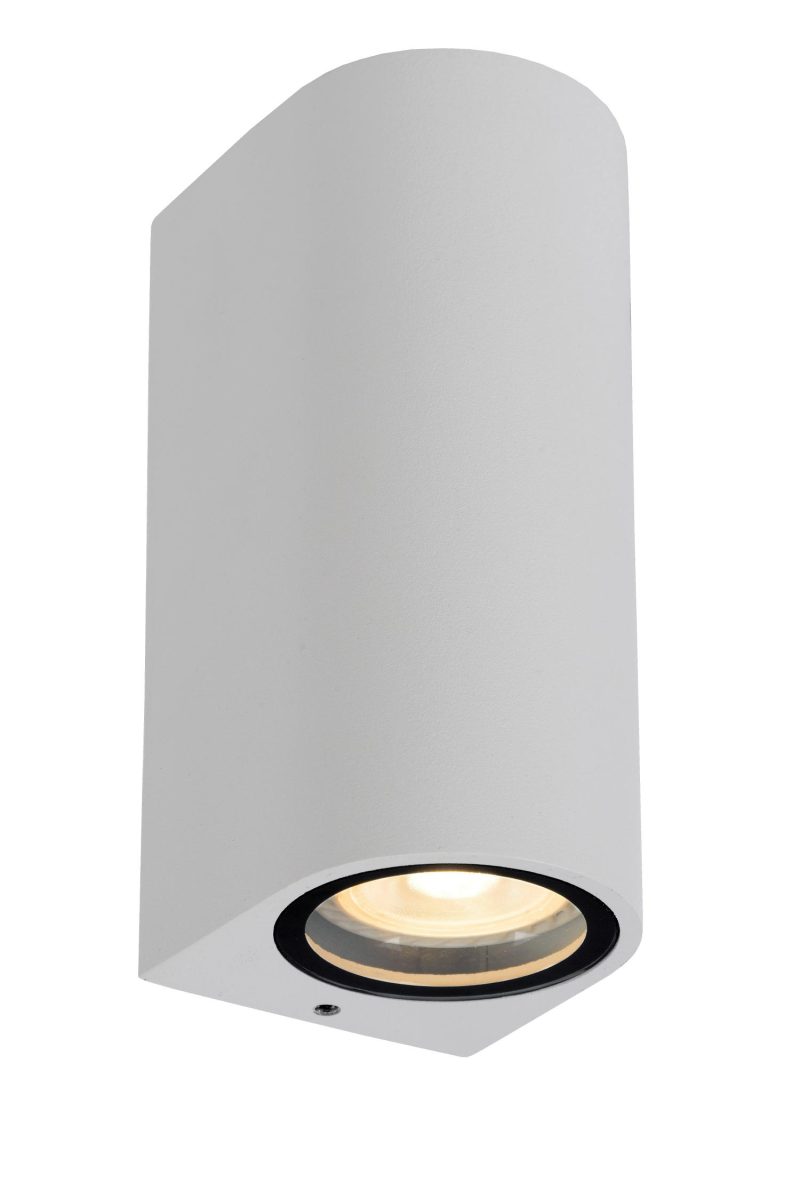 LUCIDE ZARO - Faretto da Esterno - 2xGU10 - IP44 - Bianco