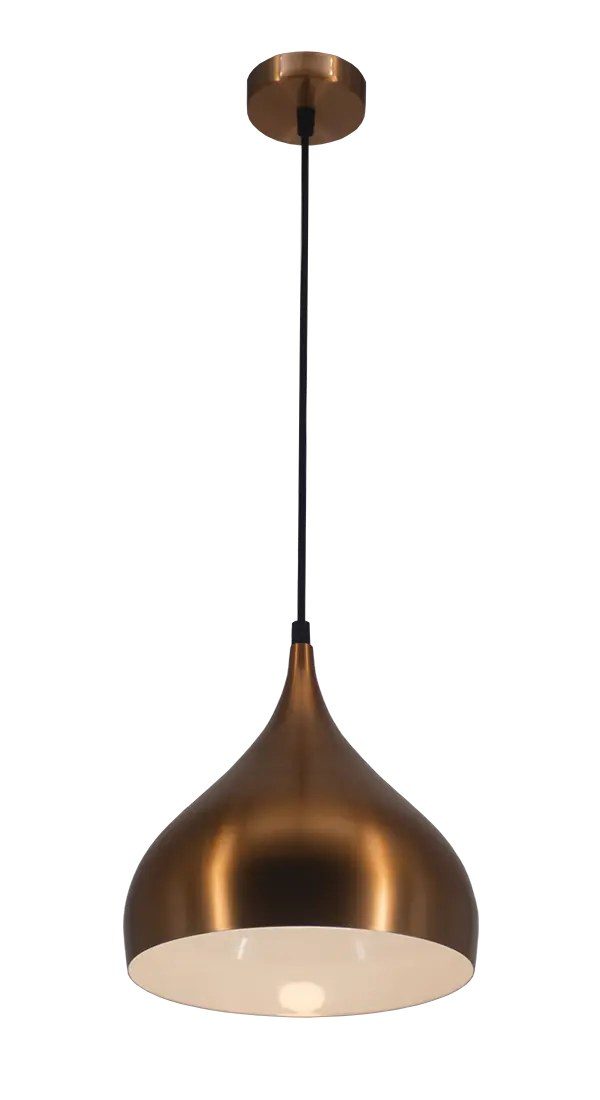 Fantasia Ronin Pendelleuchte Tropfenform Kupfer Metall Ø32 cm E27