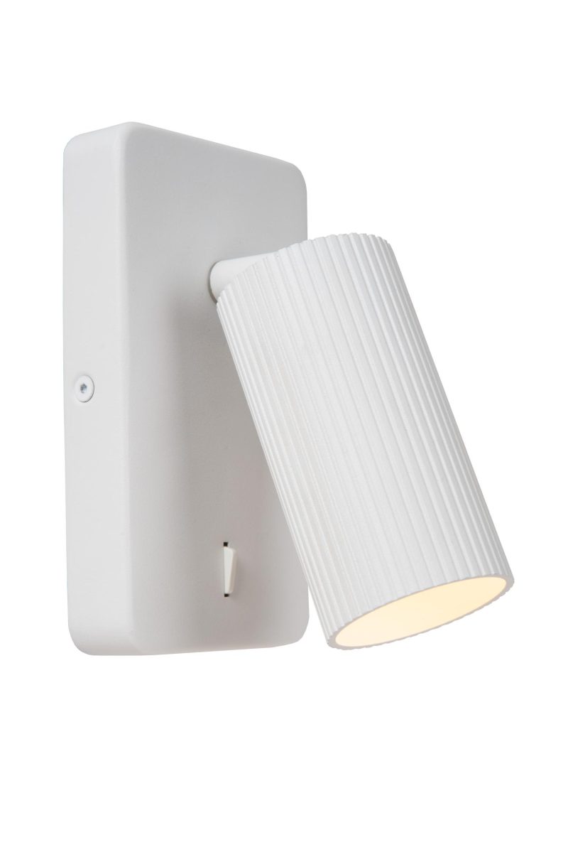 LUCIDE CLUBS - Bedlamp - 1xGU10 - Wit