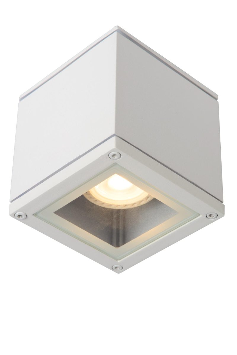 LUCIDE AVEN - Deckenstrahler Badezimmer - 1xGU10 - IP65 - Weiß