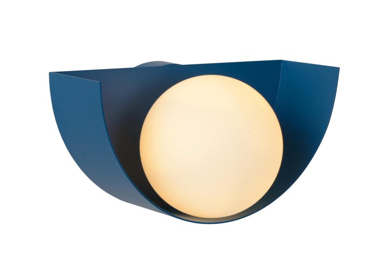 LUCIDE BENNI - Applique - 1xG9 - Blu Pastello