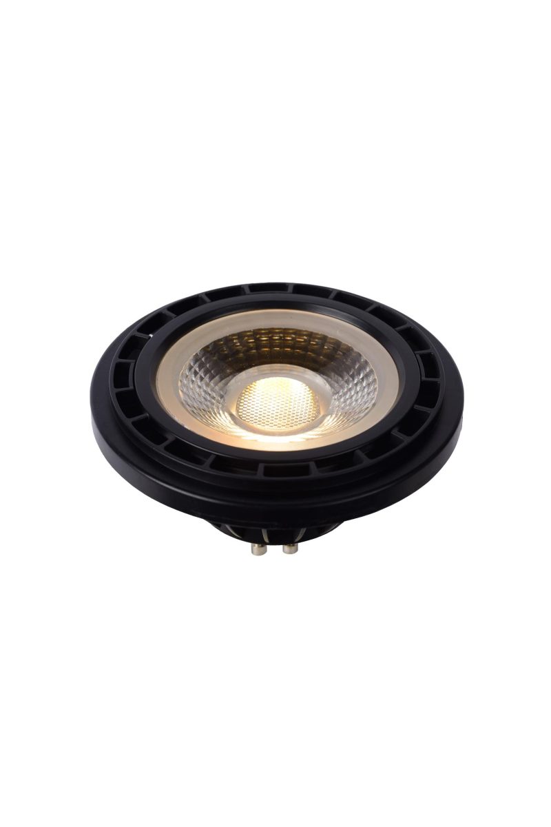LUCIDE ES111 - LED Lampe - Ø 11 cm - LED Dim to warm - GU10 - 1x12W 2200K/3000K - Schwarz