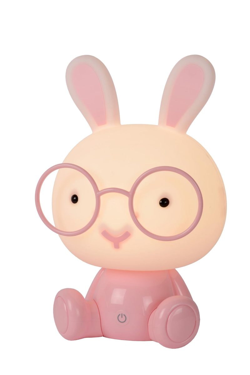 LUCIDE DODO RABBIT - Lampe de Table pour Chambre d'Enfant - LED Dimmable
