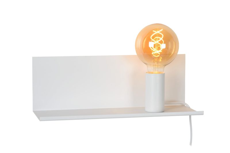 LUCIDE SEBO - Bedlamp - 1xE27 - Wit