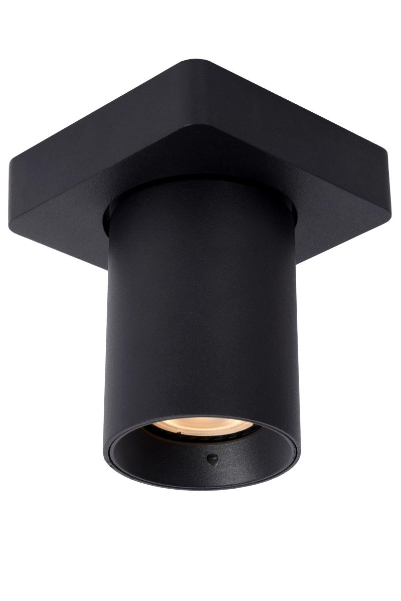 LUCIDE NIGEL - Faretto da Soffitto - LED Dim to warm - GU10 - 1x5W 2200K/3000K - Nero