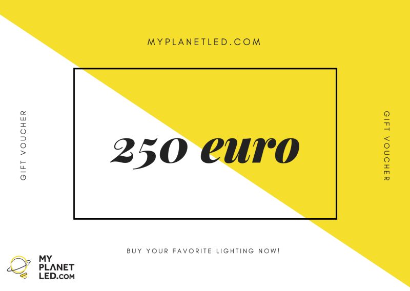 Buono regalo da 250 euro per lampade e illuminazione