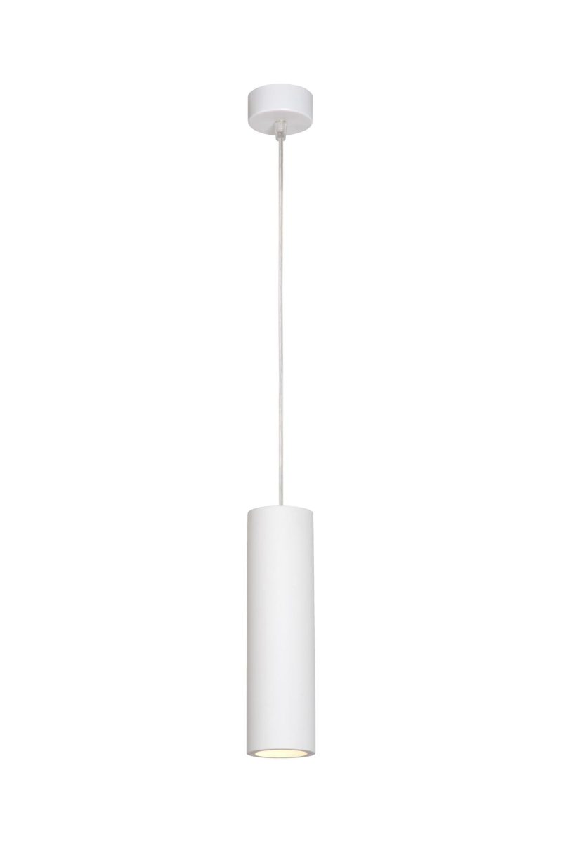 LUCIDE GIPSY - Hanglamp - Ø 7 cm - 1xGU10 - Wit