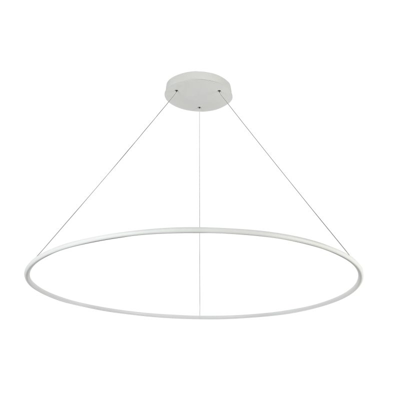 Fantasia Annu LED Ringpendelleuchte 64W dimmbar weiß ø120 cm