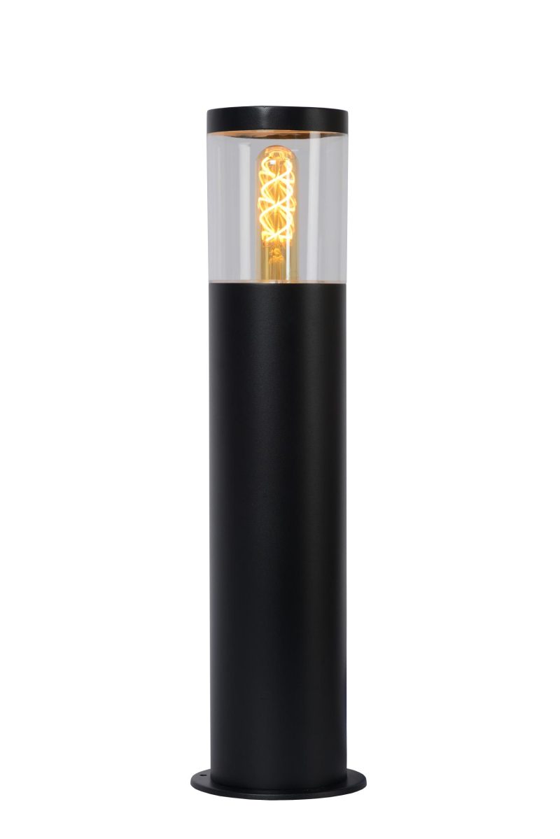 LUCIDE FEDOR - Außenstehlampe - 1xE27 - IP44 - Schwarz
