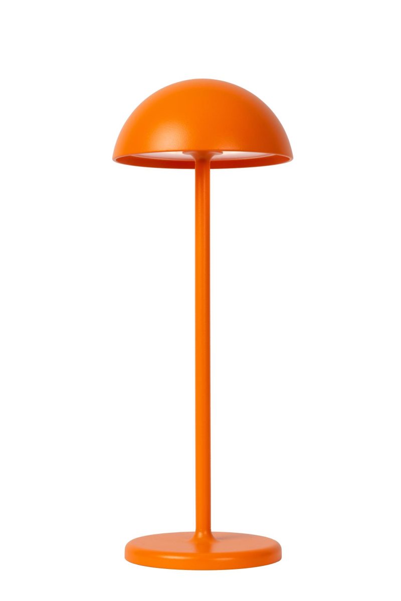 LUCIDE JOY - Rechargeable Outdoor Table Lamp - Battery/Accu - Ø 12 cm - LED Dimmable