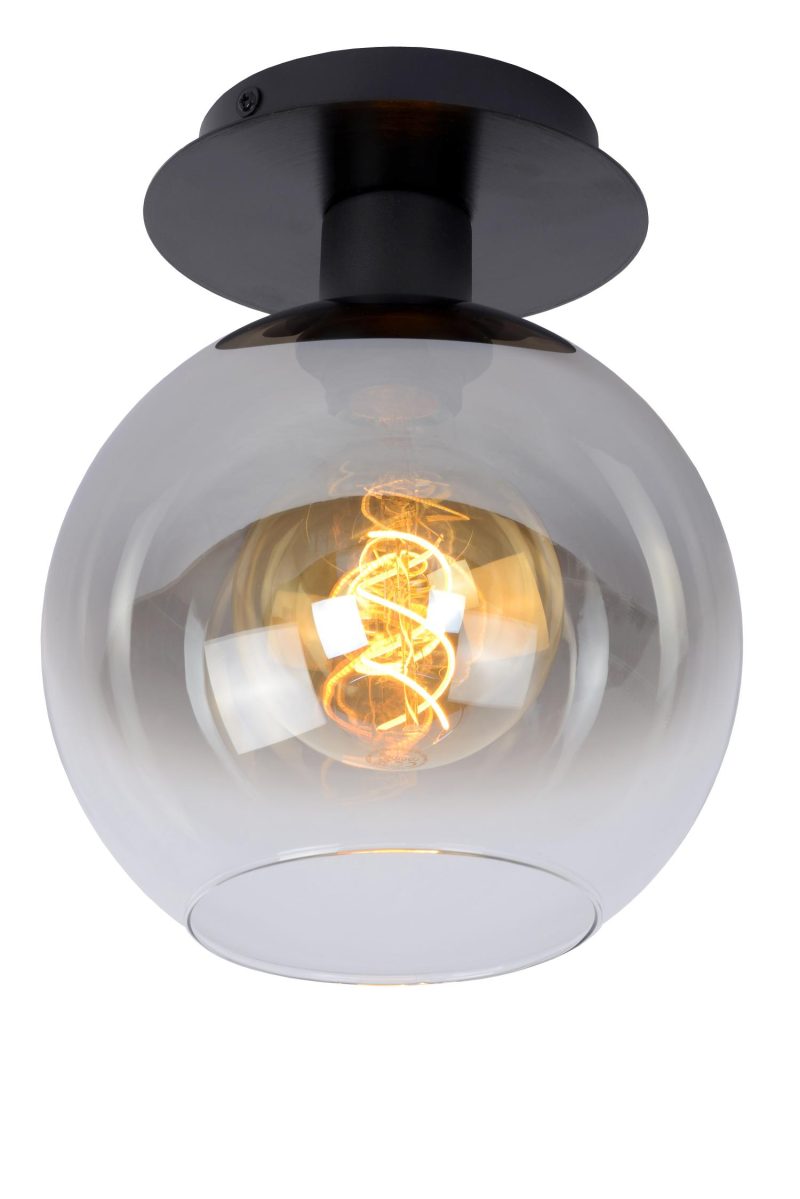LUCIDE MARIUS - Ceiling Light - 1xE27 - Black