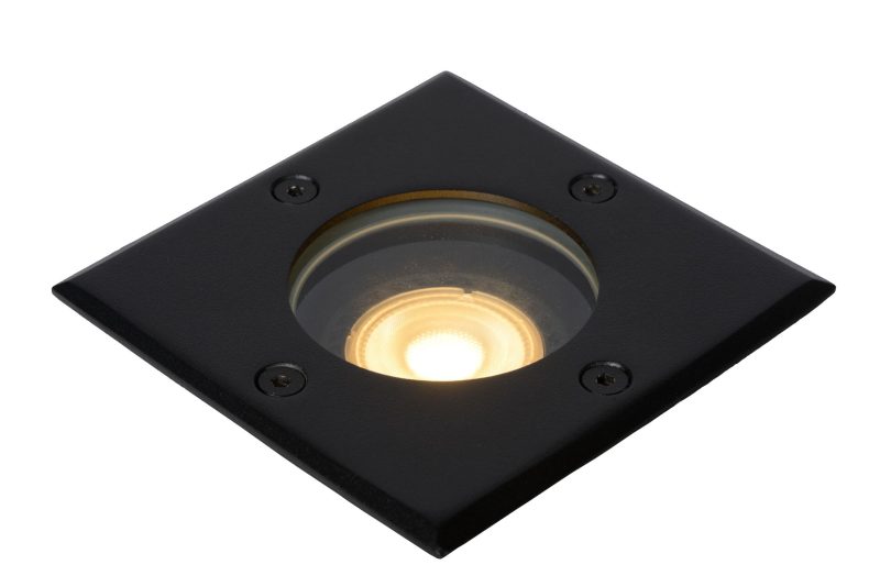 LUCIDE BILTIN - Faretto da esterno - 1xGU10 - IP67 - Nero