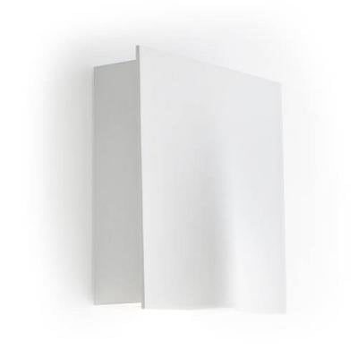 Indigo Aussenwandleuchte LED weiss eckig 158mm hoch 26W