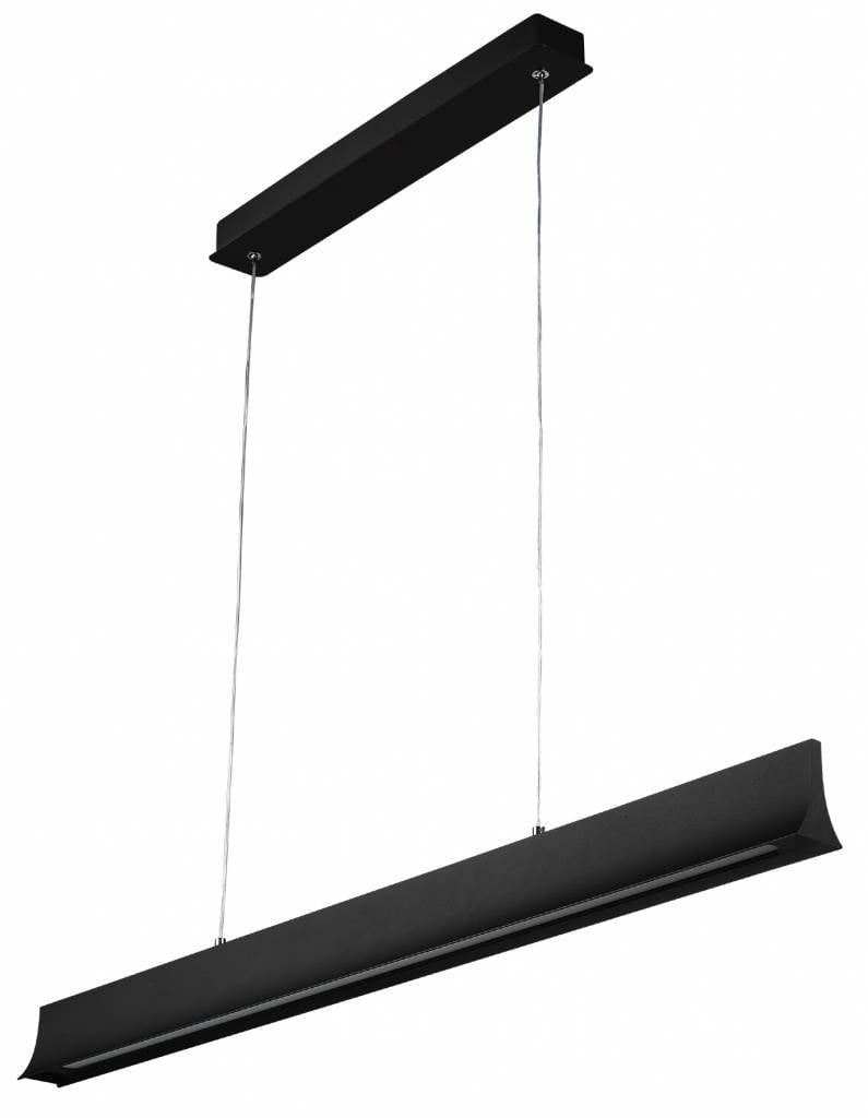 Fantasia Akari LED-Pendelleuchte 120 cm schwarz, dimmbar