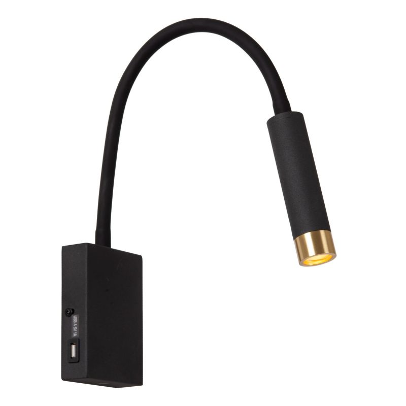 LUCIDE ALEC - Applique - LED - G9 - 1x3W 2700K - Nero