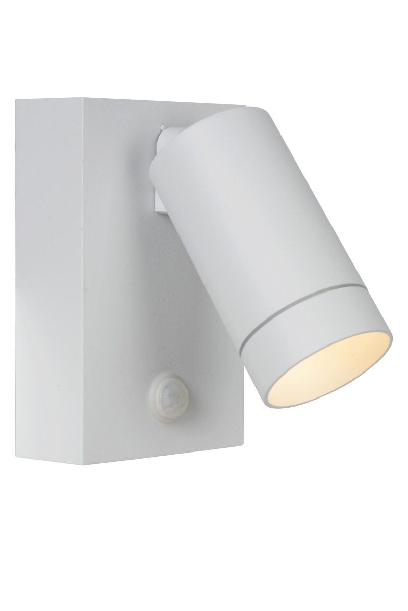 LUCIDE TAYLOR - Wandspot Buiten - 1xGU10 - IP54 - Wit
