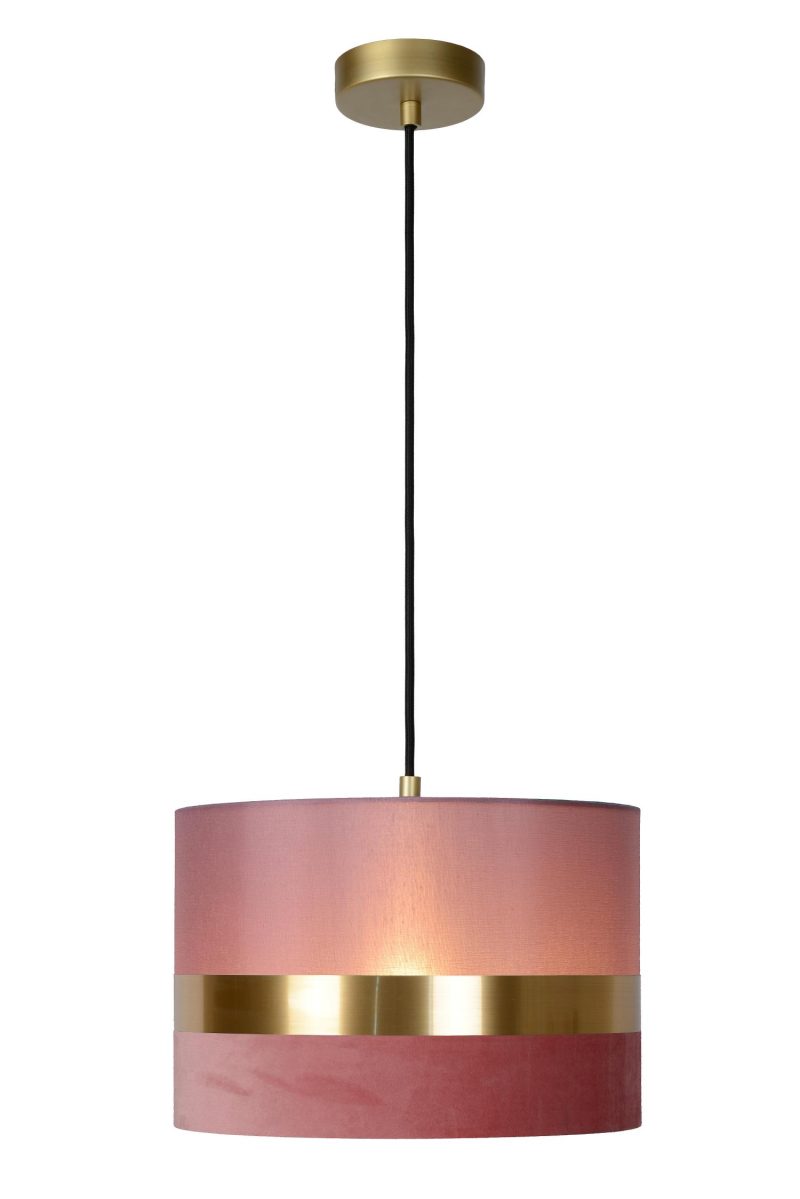 LUCIDE EXTRAVAGANZA TUSSE - Lampada a Sospensione - 1xE27 - Rosa
