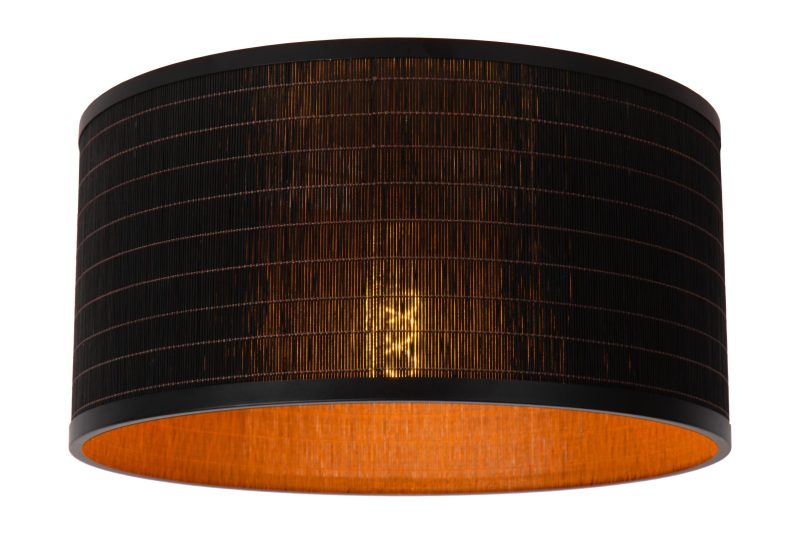 LUCIDE TAGALOG - Lampada da Soffitto - Ø 40 cm - 1xE27 - Nera