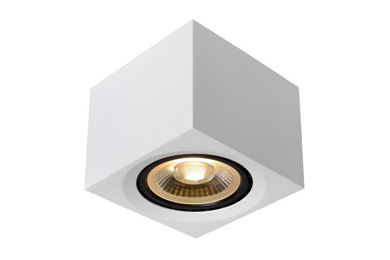 LUCIDE FEDLER - Deckenleuchte - LED Dim to Warm - GU10 (ES111) - 1x12W 2200K/3000K - Weiß