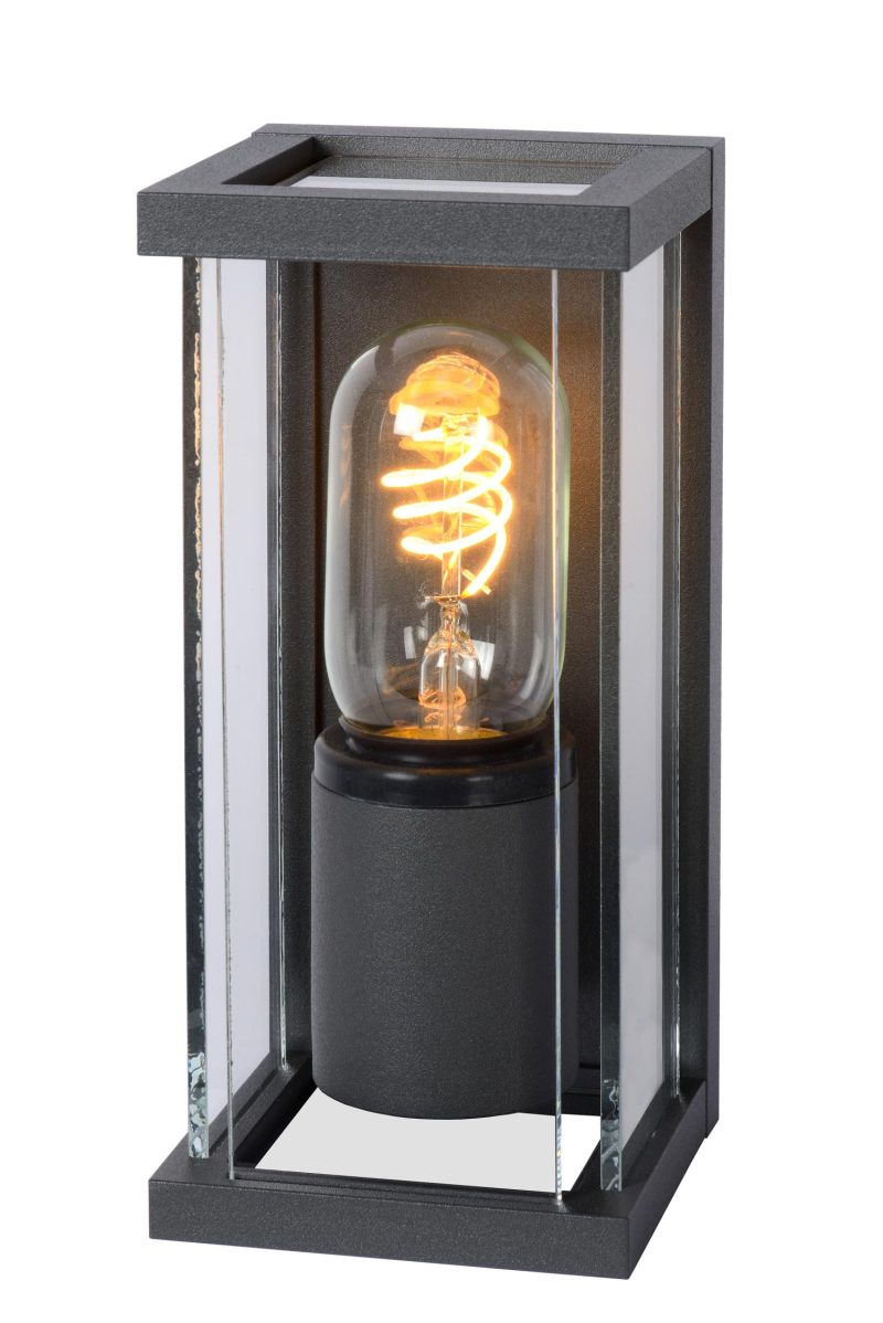 LUCIDE CLAIRE - Lampada da Parete Esterna - 1xE27 - IP54 - Antracite